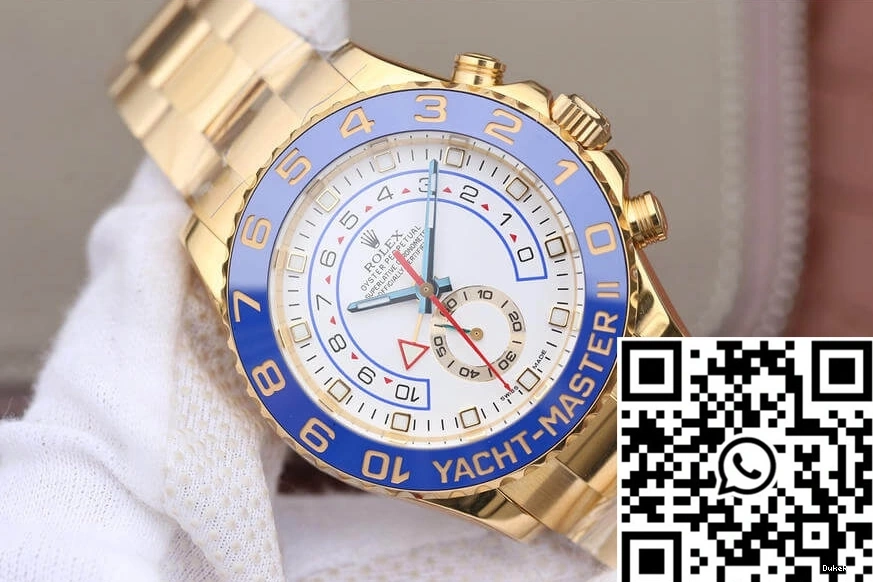 M116688-0002 Dial Yacht-Master White II Rolex JF Factory 0401